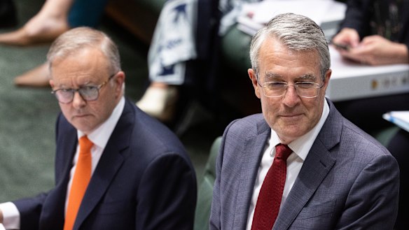 Anthony Albanese and Attorney-General Mark Dreyfus.