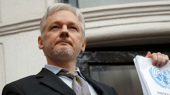 Julian Assange, founder of Wikileaks.
