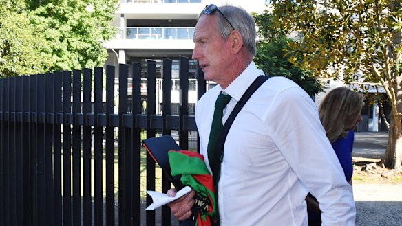 Smooth operator: Wayne Bennett prefers to manipulate behind the scenes, rather than in front of the cameras.