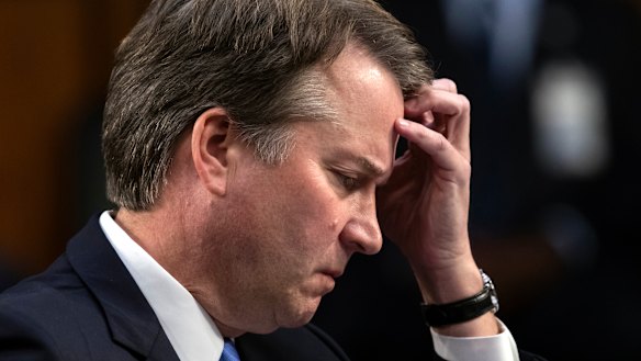 Supreme Court nominee Brett Kavanaugh has painted himself as a quiet, studious virgin in high school. But his yearbook tells a different story.