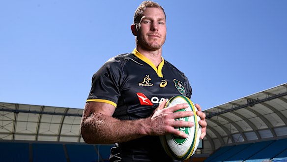 Landslide win: Pocock voted the John Eales Medallist despite playing only 60 per cent of the eligible Test matches.