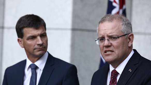 Energy Minister Angus Taylor and Prime Minister Scott Morrison have announced $1 billion in funding for energy projects.