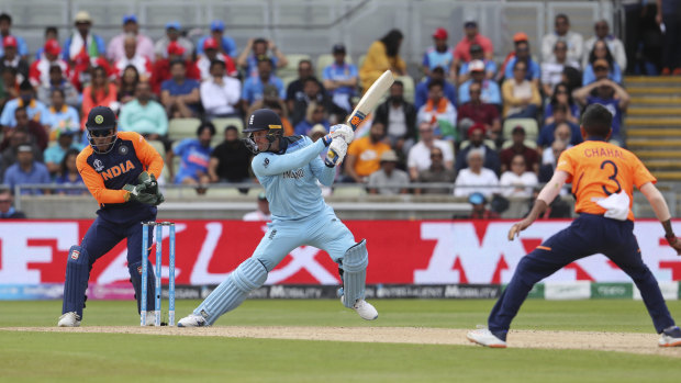 Hitting out: Jason Roy's belligerence with the bat is a welcome fillip for the home side.