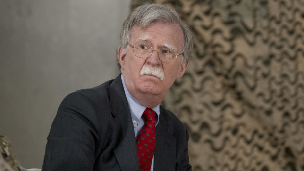 National Security Adviser John Bolton.