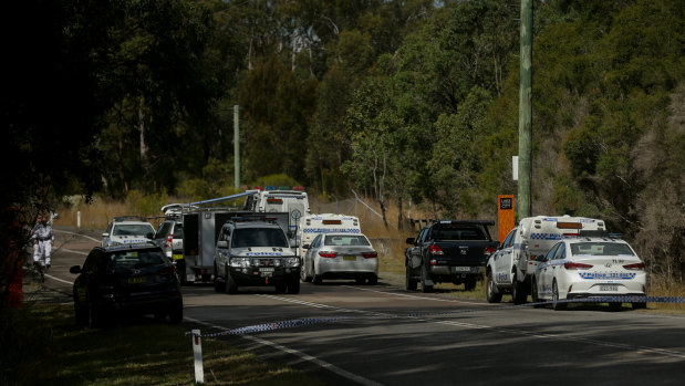 A dead body wrapped in plastic was discovered on Saturday afternoon at Cockle Creek.