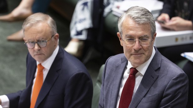 Anthony Albanese and Attorney-General Mark Dreyfus.
