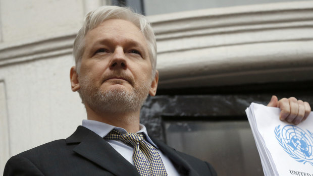 Julian Assange, founder of Wikileaks.