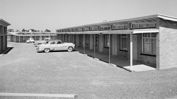 Oakleigh Motel in its heyday. 