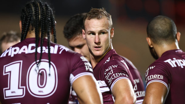 Manly captain Daly Cherry-Evans.