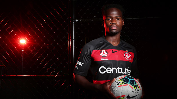 Mohamed Adam signed his first professional contract with Western Sydney last month, and is in line for his A-League debut on Saturday.
