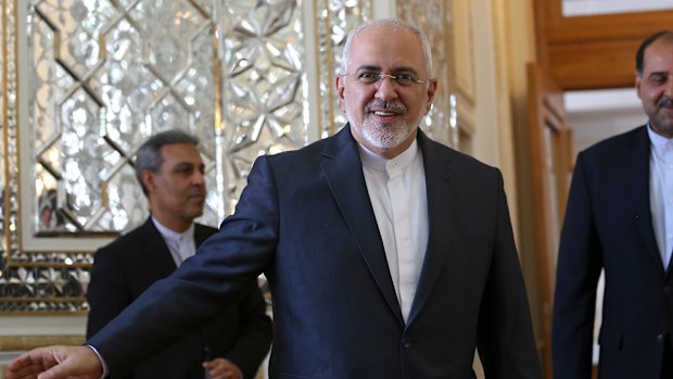 Iranian Foreign Minister Mohammad Javad Zarif.