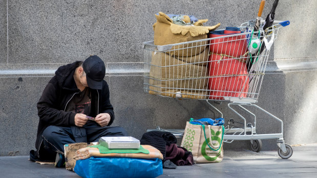 The government says it is ready and able to assist rough sleepers. 