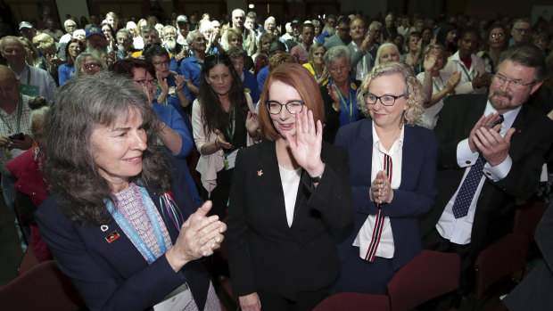 Julia Gillard received the greatest acclamation and the deepest recognition by victims and survivors of institutional child sexual abuse.