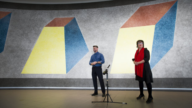 Sol de Witt's Wall Drawing no 380 a-d has not been on display for 31 years.