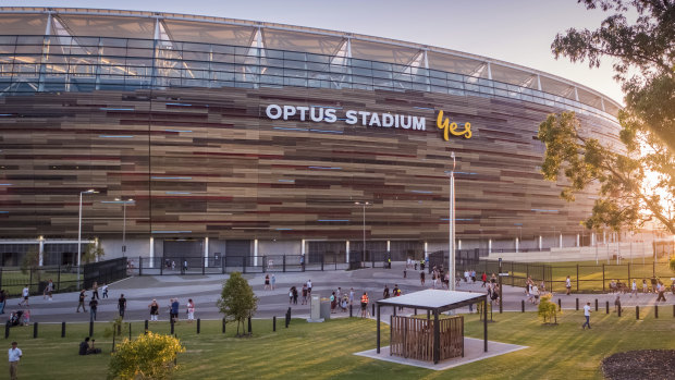 Optus Stadium has shone for AFL fans in the west after opening earlier this year.