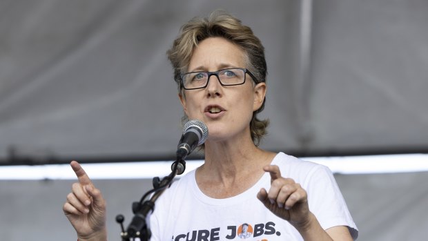 ACTU secretary Sally McManus says it’s the job of the union movement to change employers’ expectations of what workers should be paid.