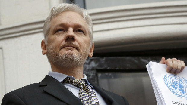 Julian Assange, founder of Wikileaks.