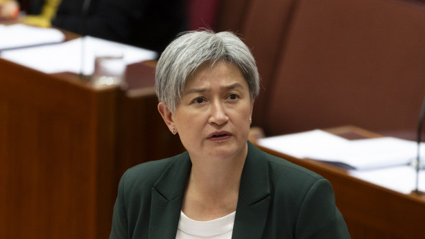 Foreign Minister Penny Wong said she hoped the deal would lead to a sustainable ceasefire. 