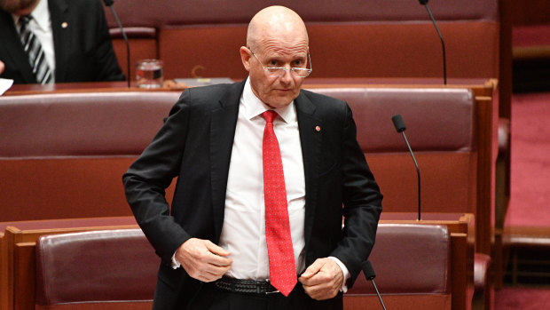 Leyonhjelm refused to apologise for sexist comments he made towards Hanson-Young.