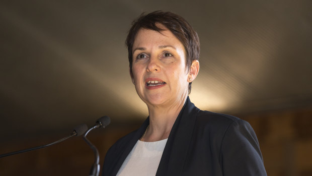 Roads Minister Jaala Pulford. 