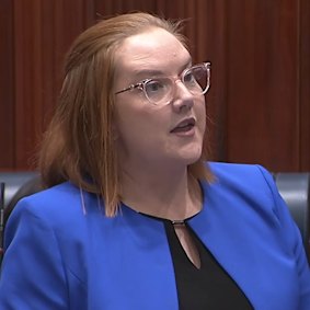 Child Protection Minister Jessica Stojkovski.