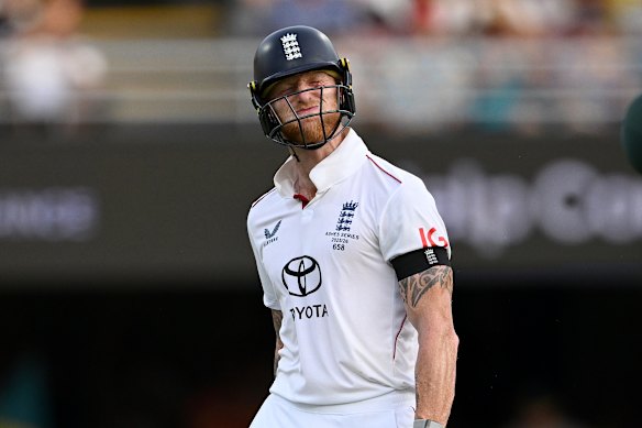 Stokes’ 50-run knock wasn’t enough to stop Australia in Brisbane.