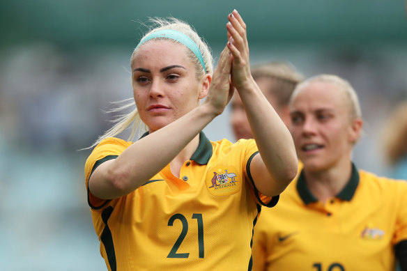 Ellie Carpenter says the Matildas “need to win” the Asian Cup.