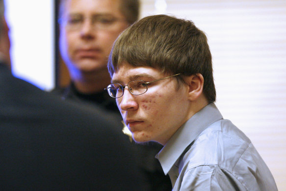 Seeking pardon from Wisconsin governor: Brendan Dassey, of Making a Murderer fame, pictured in 2007.
