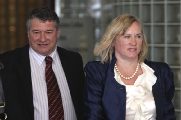 Clintons of the Central Coast: John Della Bosca and Belinda Neal pictured in 2011.