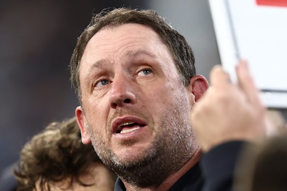 Interim coach Josh Fraser is yet to lose a game under the Blues' management.