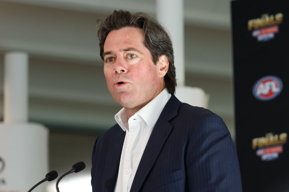 Finalising the new CBA is one of the final milestones for Gillon McLachlan as prepares to depart the role as AFL chief executive officer.