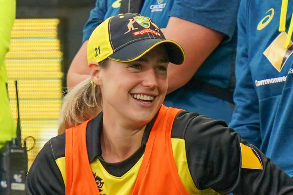 Ellyse Perry is due to make her return to international cricket on Sunday in New Zealand.