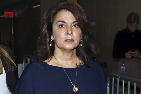 Annabella Sciorra told the jury: "It was just so disgusting that my body started to shake."