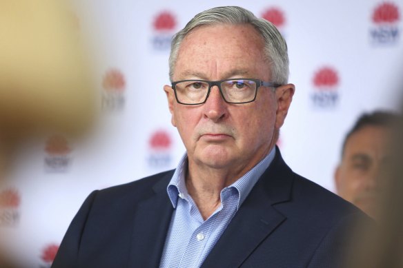 NSW Health Minister Brad Hazzard