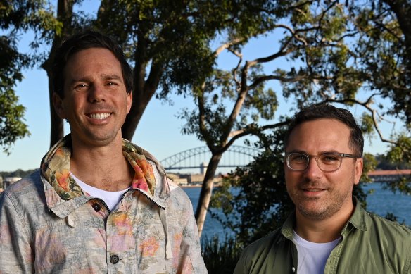 Stake founders (left) Matt Leibowitz and Dan Silver are tapping into demand from younger investors.