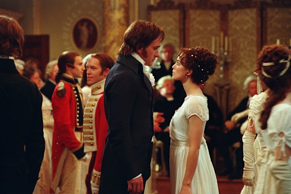 Dance like no one's watching. Pride and Prejudice (2005, Universal Pictures).