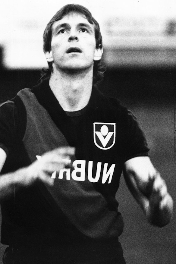 Bomber Neale Daniher in the 1980s.