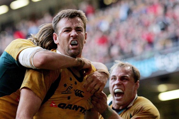 Chris Latham played 78 Tests for Australia.