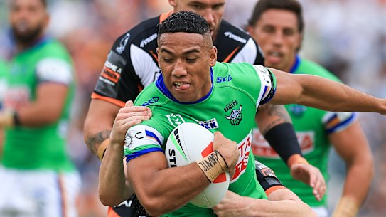Albert Hopoate has had a solid start to the year for Canberra.
