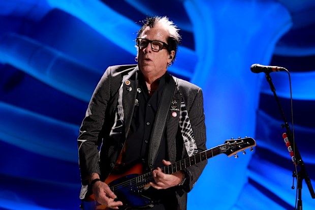 Noodles of The Offspring performs onstage during the 2025 iHeartRadio Music Festival at T-Mobile Arena on September 20, 2025 in Las Vegas, Nevada.