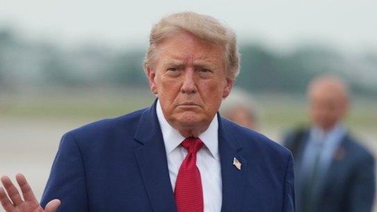President Donald Trump is accused of using reporters as decoys as he boarded a secret plane.