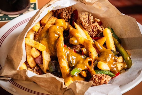 The spice bag at the Friend in Hand 