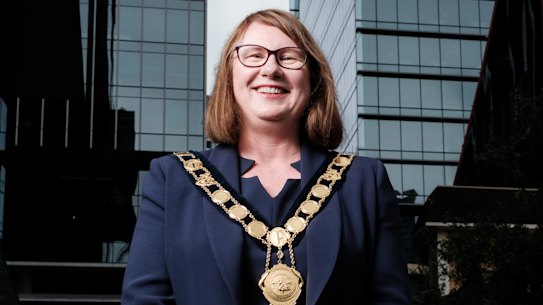 Donna Davis is the lord mayor for Parramatta, currently elected by councillors once every two years.