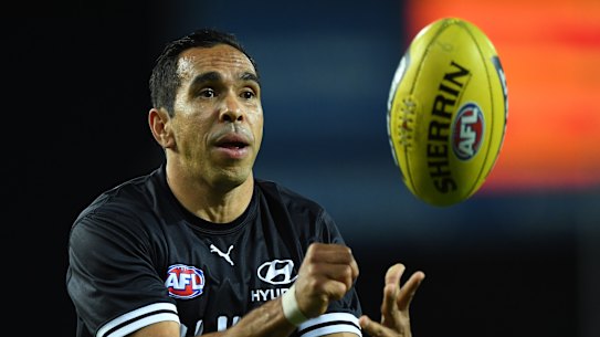 Eddie Betts has been put on Carlton's rookie list.