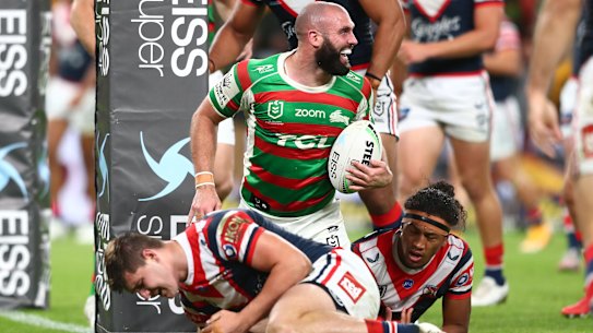 The GOAT ... Souths’ new skipper Mark Nicholls.