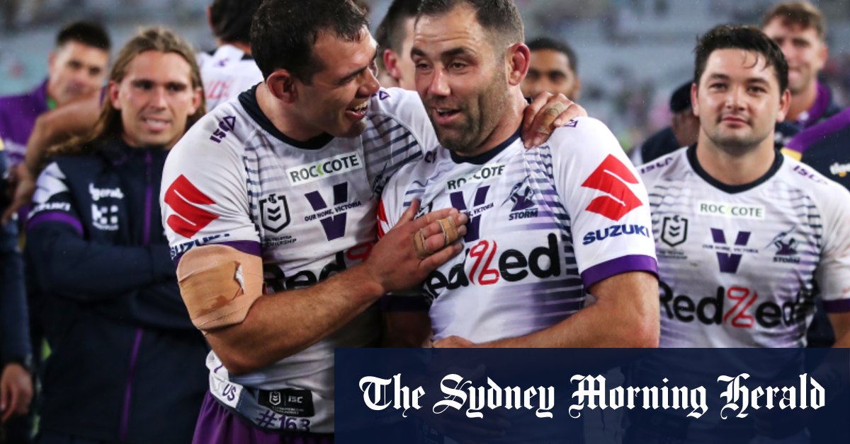 Nrl Grand Final 2020 Melbourne Storm Captain Cameron Smith Played Grand Final With Busted Ribs
