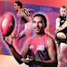 Newcomer Latrelle Pickett (main) promises to be a firestarter for Melbourne this season. Hawthorn’s Will Day, Richmond’s Sam Lalor and St Kilda recruit Tom De Koning will also be watched closely.