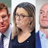 Andrew Gee, Tammy Tyrrell and David Pocock have thrown their support behind a royal commission into antisemitism