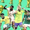 FIFA World Cup group-by-group part one. Nestory Irankunda, Alphonso Davies, Neymar and Raul Jiminez. 