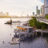 New Queen's Wharf river walk emerges as bridge cost blow-out shrugged off